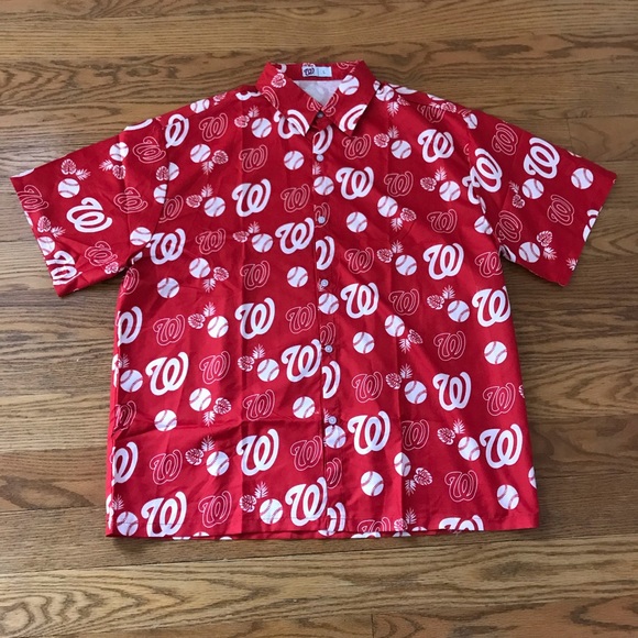 washington nationals hawaiian shirt